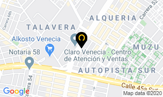 Mapa de Modulares Stiven en Bogotá D.C