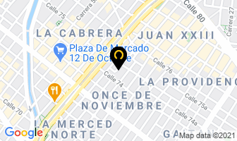 Mapa de Módulo Cero Ltda. en Bogotá D.C