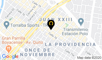 Mapa de Modulostand Ltda. en Bogotá D.C