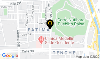 Mapa de Mofles El Mono en Medellín