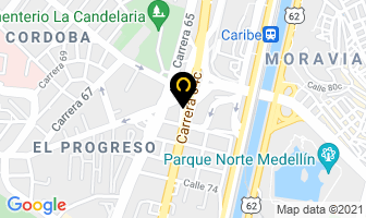 Mapa de Mofles Live en Medellín