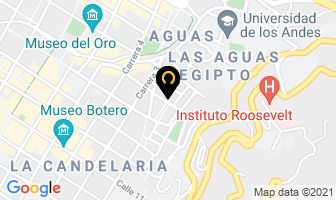 Mapa de Molas Arte Indígena en Bogotá D.C