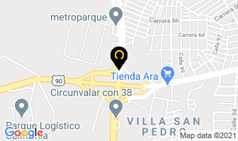 Mapa de Moldeco Ltda. en Barranquilla