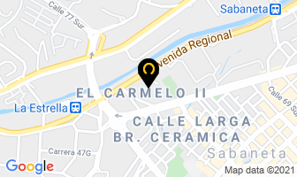 Mapa de Moldes Medellín Ltda. en Caldas