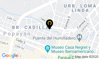 Mapa de Moldumódulos H.d.c. en Popayán