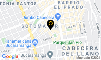 Mapa de Moldurama en Bucaramanga