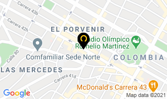 Mapa de Molinares Polo Alejandro en Barranquilla