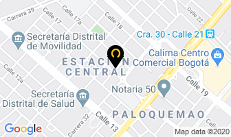 Mapa de Molinos San Luis S.a. en Bogotá D.C