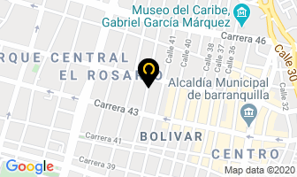Mapa de Molto Publicidad en Barranquilla