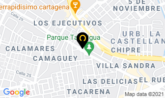 Mapa de Moly Diseños en Cartagena