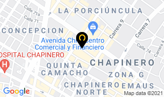 Mapa de Monas Parrilla Bar en Bogotá D.C