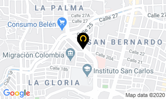 Mapa de Monelisa en Medellín