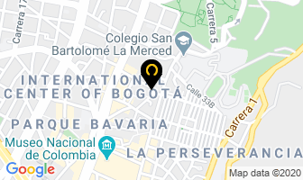 Mapa de Monferrato La 33 en Bogotá D.C