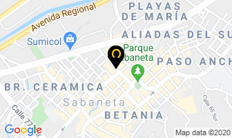 Mapa de Monociclas en Sabaneta