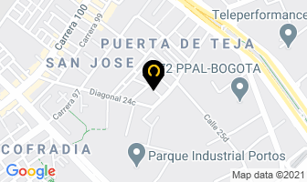 Mapa de Monserre Ltda. en Bogotá D.C