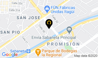 Mapa de Montacargas Antioquia en Itaguí