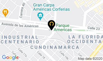 Mapa de Montacargas Guerrero Betsabeth en Bogotá D.C