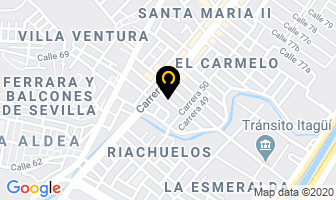 Mapa de Montacargas Santamaria Sas en Itaguí