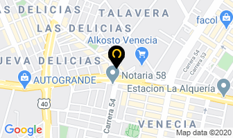 Mapa de Montajes Industriales en Bogotá D.C
