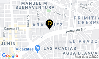 Mapa de Montallantas Aranjuez en Cali