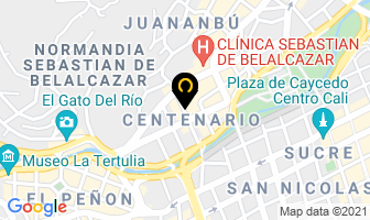 Mapa de Montaño Brenda Lyda en Cali