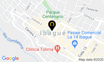Mapa de Monte Blanco Café Galería en Ibagué