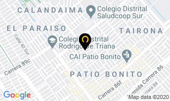 Mapa de Montero Néstor en Bogotá D.C