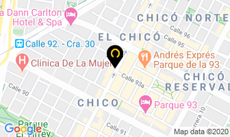 Mapa de Monterrey Sabor Mexicano en Bogotá D.C