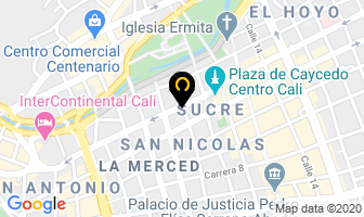 Mapa de Montes Y Dávila Ltda. en Cali