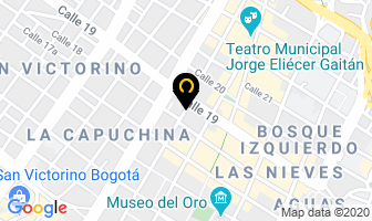 Mapa de Monturas Titanic en Bogotá D.C
