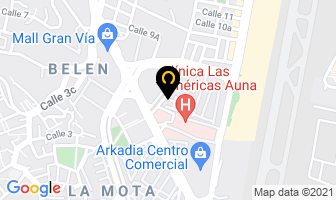Mapa de Moons Store en Medellín