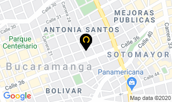 Mapa de Mora Chávez Mauricio en Bucaramanga