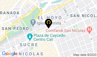 Mapa de Mora Juan Carlos en Cali