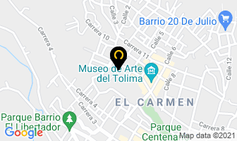 Mapa de Mora Muebles en Ibagué