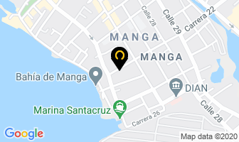 Mapa de Morales Marines Ltda. en Cartagena