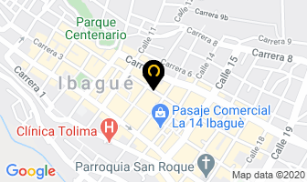 Mapa de Morales Morales Héctor en Ibagué