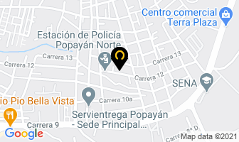 Mapa de Morales Pame Gustavo en Popayán