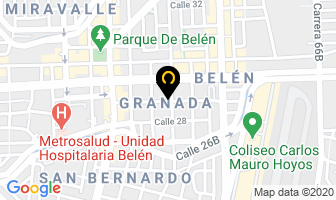 Mapa de Morata Global en Medellín