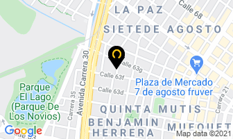 Mapa de Moreno Díaz Ricardo en Bogotá D.C