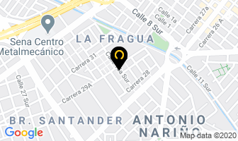 Mapa de Moreno Rodríguez Gustavo Armando en Bogotá D.C