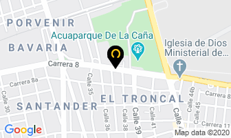 Mapa de Moreno Yafir en Cali