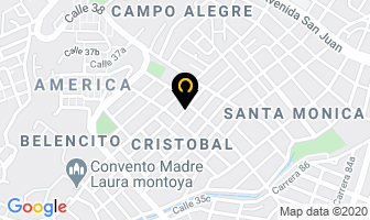 Mapa de Morfológica en Medellín