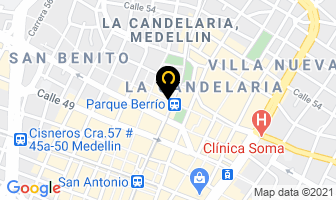 Mapa de Morrales Y Moda en Medellín