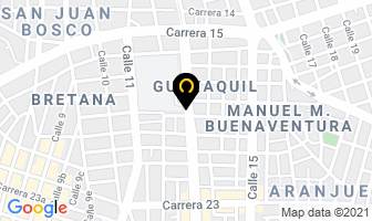Mapa de Mosquera Aly Harry en Cali
