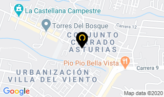 Mapa de Mosquera C. Ximena en Popayán