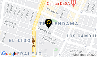 Mapa de Mosquera Ortiz Patricia en Cali