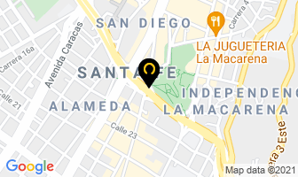 Mapa de Mosquera Pino James en Bogotá D.C