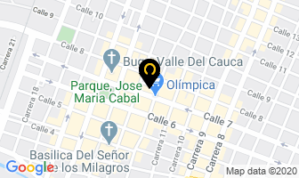 Mapa de Motel Brisas Del Amor en Buga