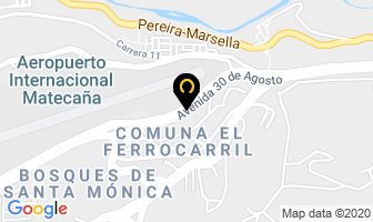 Mapa de Motel Cabañas Otún en Pereira
