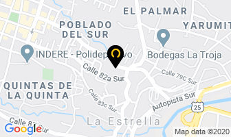 Mapa de Motel Los Chalets V.i.p. en La Estrella